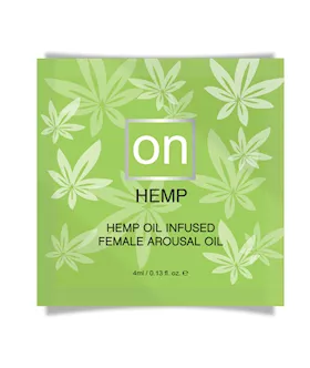 ON Hemp Oil Infused Female Arousal Oil  Single Use Ampoule