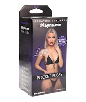 Signature Strokers Girls of Social Media ULTRASKYN Pocket Pussy  layname