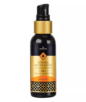 Sensuva Natural Water Based Personal Moisturizer  193 oz Orange Creamsicle