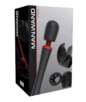 Man Wand Xtreme w2 Attachments  Black