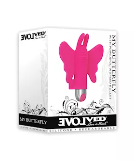 Evolved My Butterfly wPowerful 10 Speed Bullet  Pink