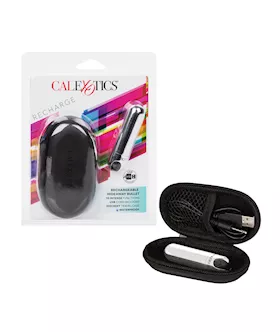Rechargeable Hideaway Bullet  Silver
