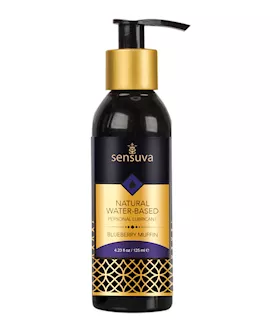 Sensuva Natural Water Based Personal Moisturizer  423 oz Blueberry Muffin