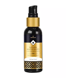 Sensuva Natural Water Based Personal Moisturizer  193 oz Exotic Coconut