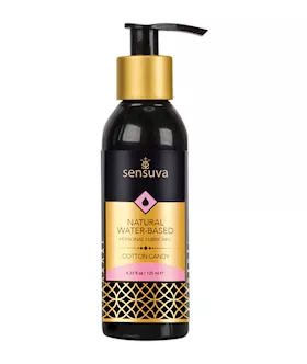 Sensuva Natural Water Based Personal Moisturizer  423 oz Cotton Candy