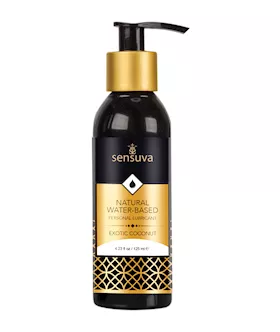 Sensuva Natural Water Based Personal Moisturizer  423 oz Exotic Coconut
