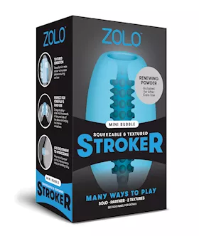 ZOLO Mini Bubble Stroker  Blue