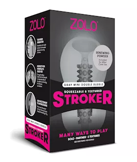 ZOLO Mini Double Bubble Stroker  Gray