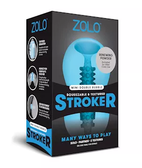 ZOLO Mini Double Bubble Stroker  Blue