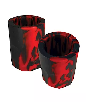 Oxballs Hognips 2 Nipple Suckers  RedBlack