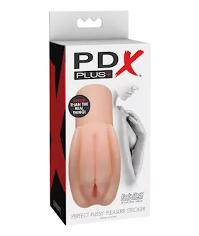 PDX Plus Perfect Pussy Pleasure Stroker  Ivory