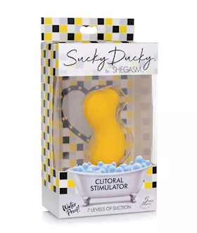 Inmi Shegasm Sucky Ducky Silicone Clitoral Stimulator  Yellow