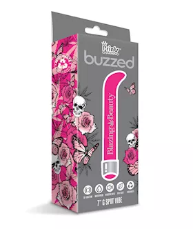 Buzzed 7quot GSpot Vibe   Blazing Beauty Pink