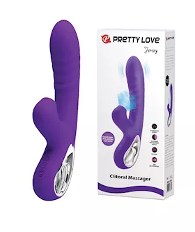 Pretty Love Jersey Sucking amp Vibrating Rabbit  Purple
