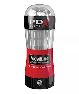 PDX Elite ViewTube SeeThru Stroker