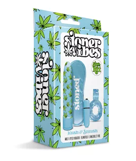 Stoner Vibes Kush amp Smush Stash Kit  Blue