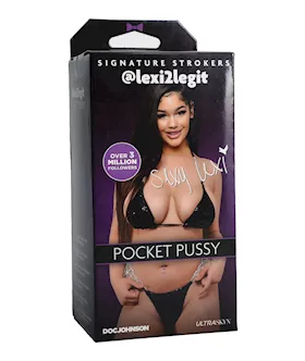 Signature Strokers Girls of Social Media ULTRASKYN Pocket Pussy   lexi2legit