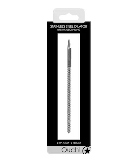 Shots Ouch Urethral Sounding Ribbed Dilator