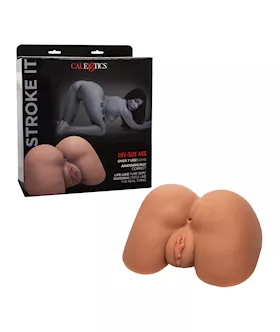 Stroke It Life Size Ass  Brown