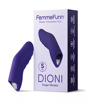Femme Funn Dioni Wearable Finger Vibe  Small Dark Purple