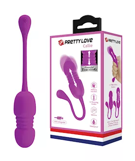 Pretty Love Callie Thrusting Egg  Fuchsia