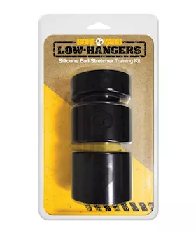 Boneyard Low Hangers Silicone Ball Stretcher Training Kit  Black