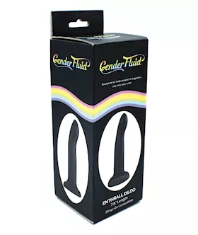 Gender Fluid 78quot Enthrall Strap On Dildo  Black