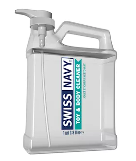 Swiss Navy Toy amp Body Cleaner  1 gal Pump