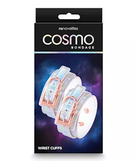 Cosmo Bondage Wrist Cuffs  Rainbow