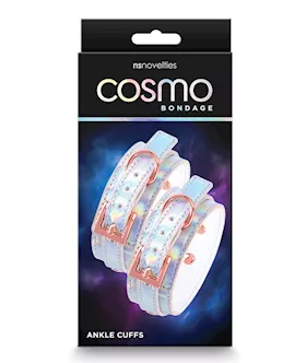 Cosmo Bondage Ankle Cuffs  Rainbow