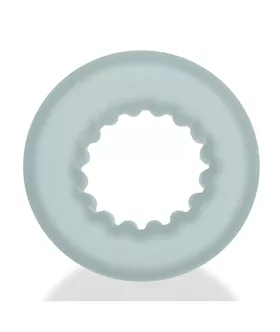 Oxballs  Axis Rib Griphold Cockring  Clear Ice