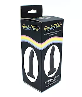 Gender Fluid 65quot Enthrall Strap On Dildo  Black