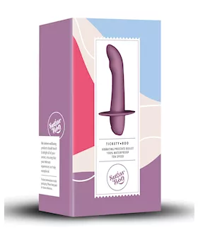 SugarBoo Tickety Boo Vibrating Prostate Bullet  Mauve