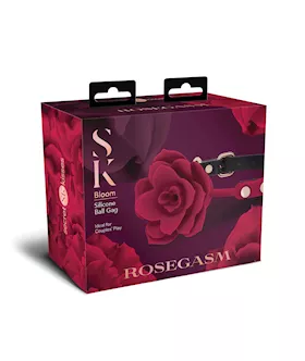 Secret Kisses Rosegasm Bloom Breathable Silicone Ball Gag  Red
