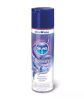 Skins Fusion Hybrid Silicone amp Water Based Lubricant  44 oz