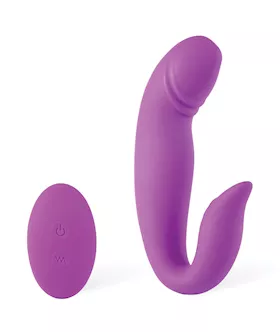Dolphin Rolling G Spot Vibrator amp Clit Stimulator  Purple