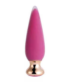 Doro Plus Vibrating Anal Plug with Remote Control  Pink