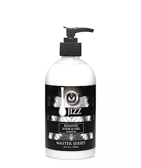 Master Series Unscented Jizz Water Based Body Glide  16oz