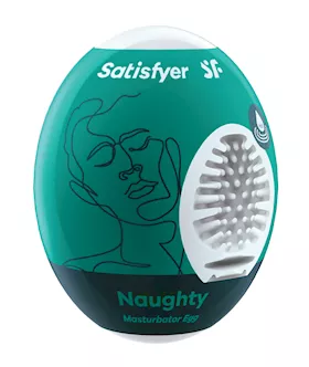 Satisfyer Masturbator Egg Naughty  Dark Green