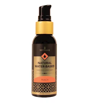 Sensuva Natural Water Based Personal Moisturizer  2 oz Peach