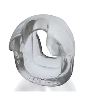 Oxballs BIG D Cockring  Clear