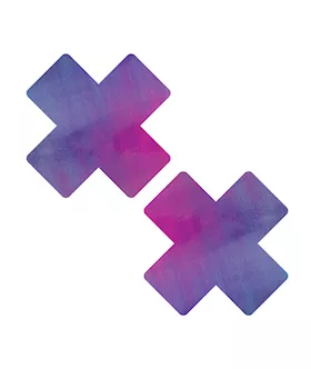 Neva Nude Chameleon Color Changing X Factor Pasties  PinkPurple