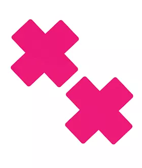 Neva Nude Temperature Reactive X Factor Pasties  Neon Pink