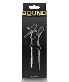 Bound D3 Nipple Clamps  Gunmetal