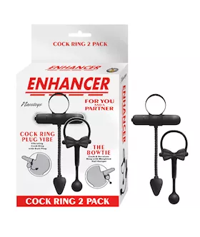 Enhancer Cockring 2 Pack - Black
