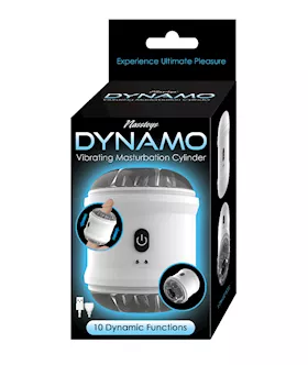 Dynamo Vibrating Masturbator  White