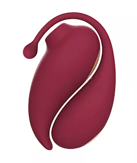 Adrien Lastic Inspiration Clitoral Suction Stimulator amp Vibrating Egg  Red