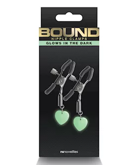 Bound G3 Nipple Clamps  Gunmetal
