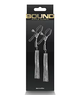 Bound D2 Nipple Clamps  Gunmetal