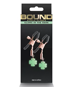 Bound G4 Nipple Clamps  Rose Gold